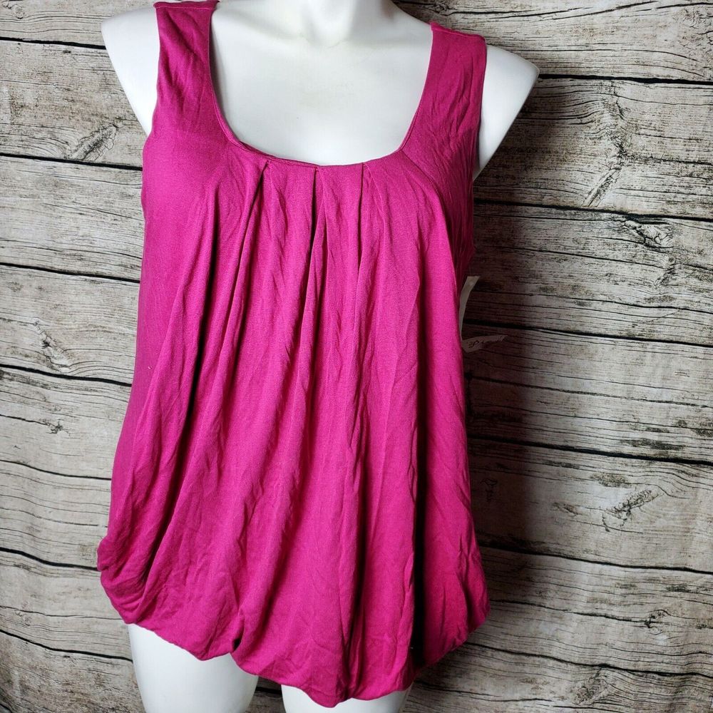 Key Lime Pie Pink Tank Size Large NWT